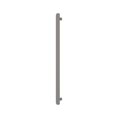 Fienza Empire Slim Vertical Heated Towel Rail, 60 x 900mm, Gun Metal