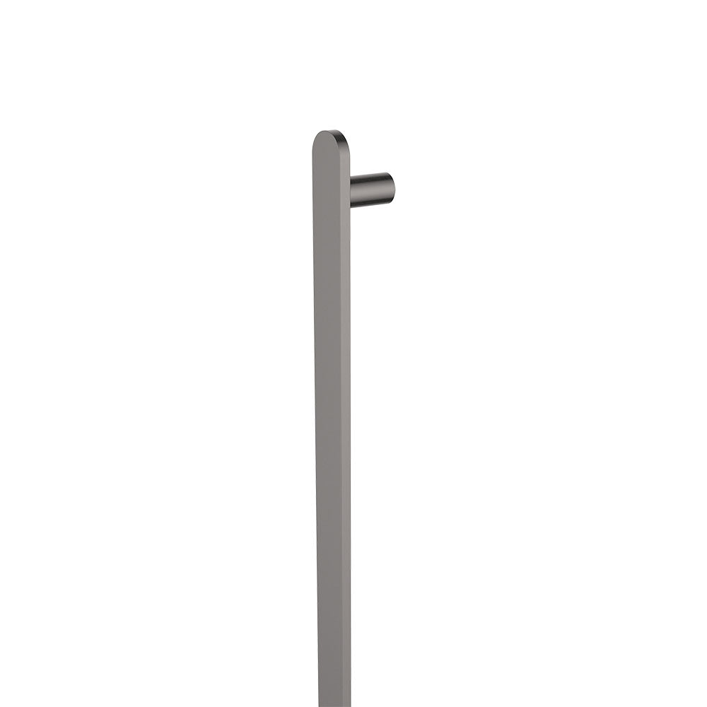 Fienza Empire Slim Vertical Heated Towel Rail, 60 x 900mm, Gun Metal