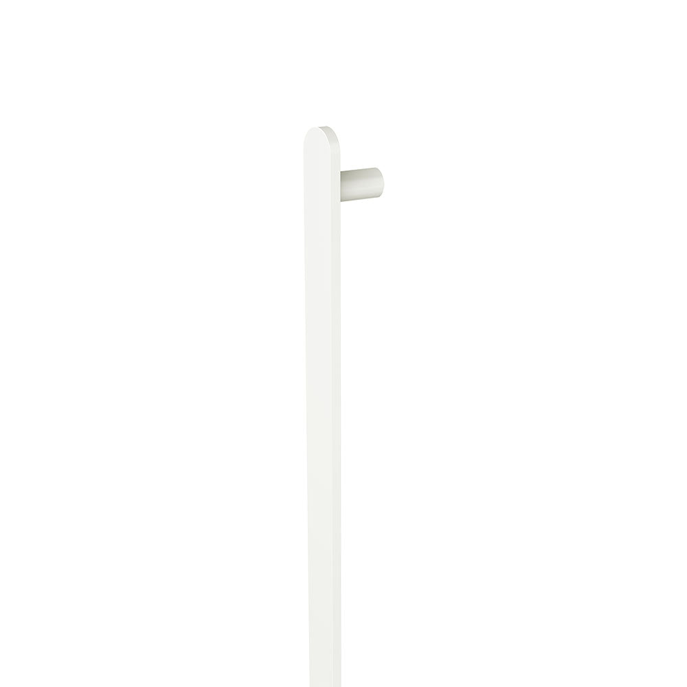 Fienza Empire Slim Vertical Heated Towel Rail, 60 x 900mm, Matte White