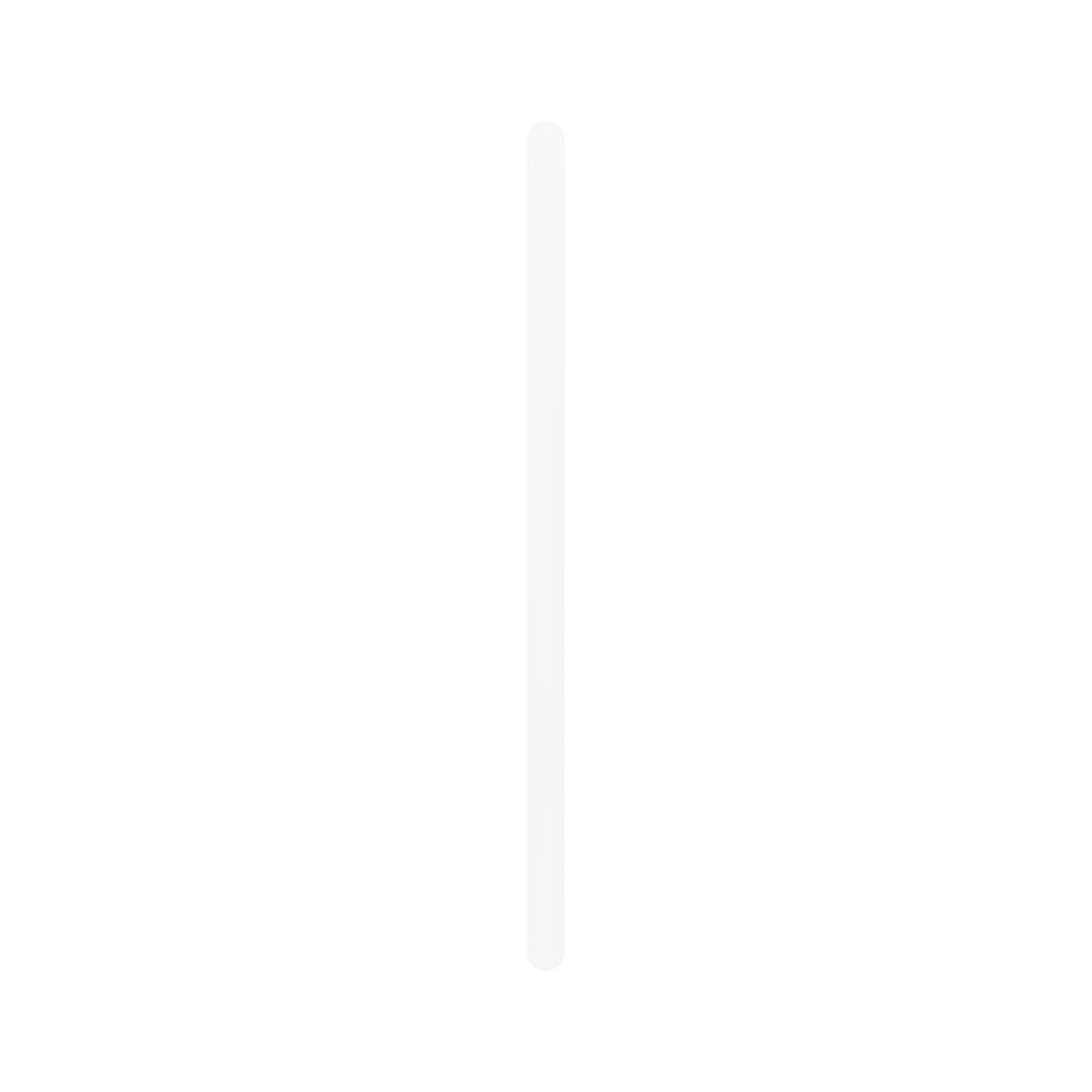 Fienza Empire Slim Vertical Heated Towel Rail, 60 x 900mm, Matte White