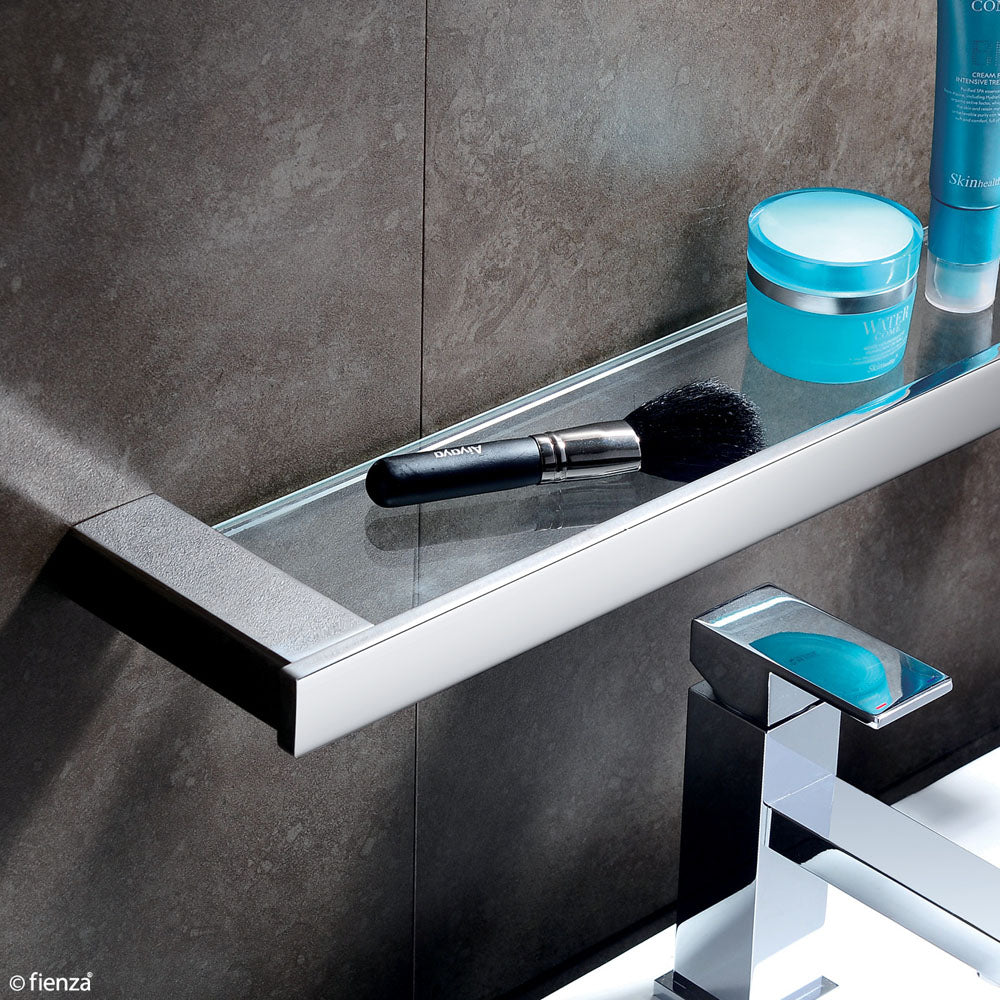 Fienza Koko Glass Shelf, Chrome