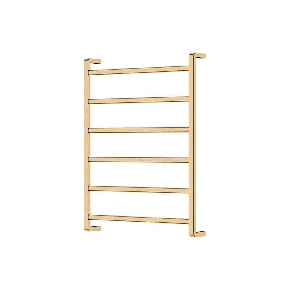 Fienza Koko Heated Towel Rail, 600 x 800mm, Urban Brass