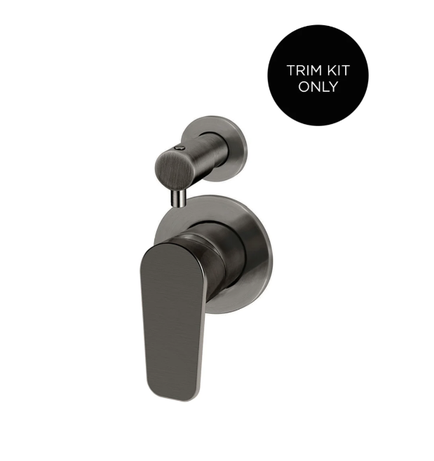 Meir Round Diverter Mixer Paddle Handle Finish Kit, Shadow