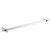 Fienza Jet 800mm Single Towel Rail Square, Chrome