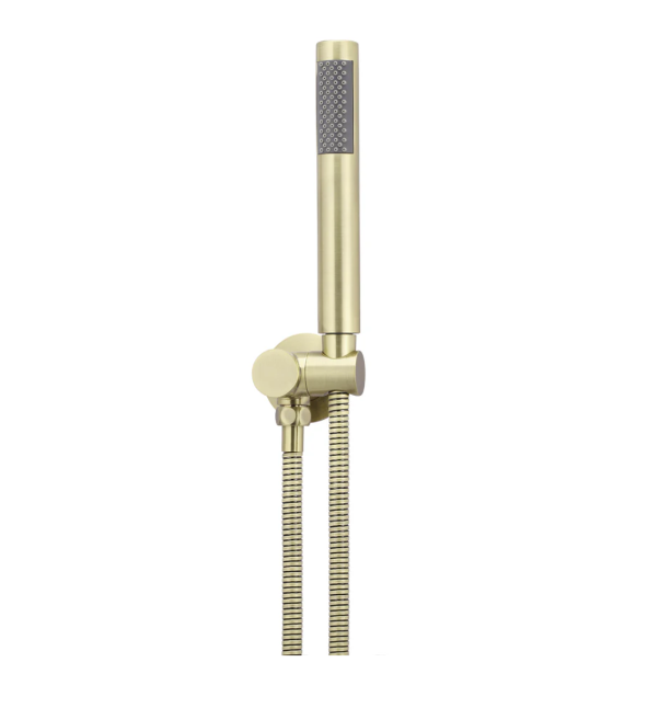 Meir Round Hand Shower on Swivel Bracket, Tiger Bronze