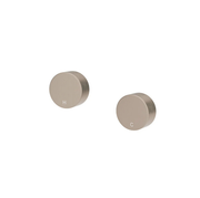 Meir Circular Wall Taps, Champagne