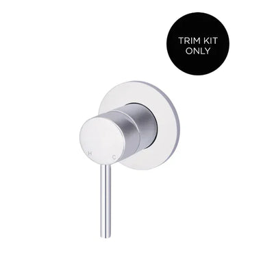 Meir Round Wall Mixer Finish Kit, Polished Chrome