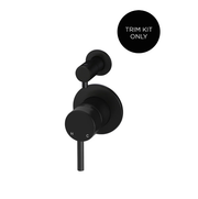 Meir Round Diverter Mixer Finish Kit, Matte Black