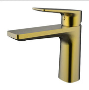 Millennium Jenex Basin Mixer, Modern Brass