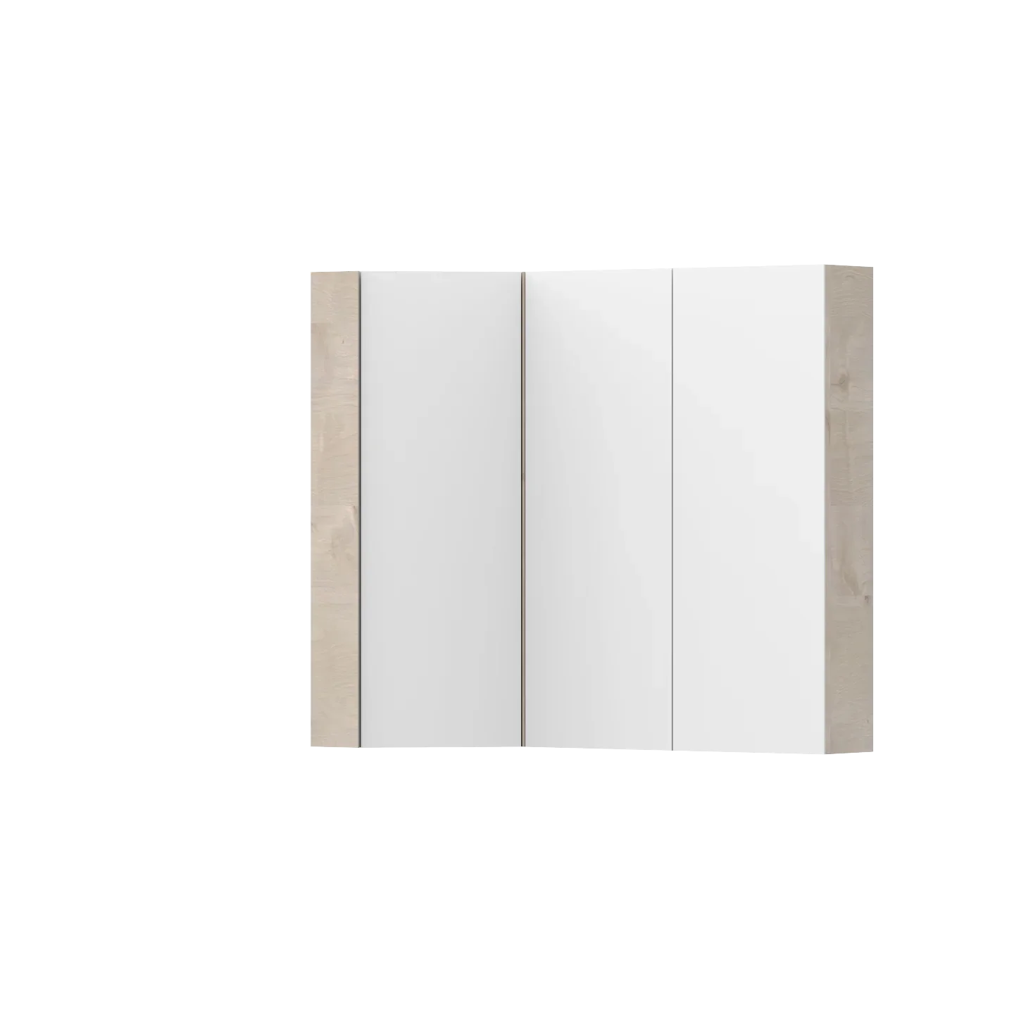 ADP Glacier Offset Corner Shaving Cabinet - 900mm 3 Doors Left Corner