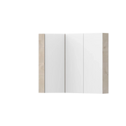 ADP Glacier Offset Corner Shaving Cabinet - 900mm 3 Doors Left Corner