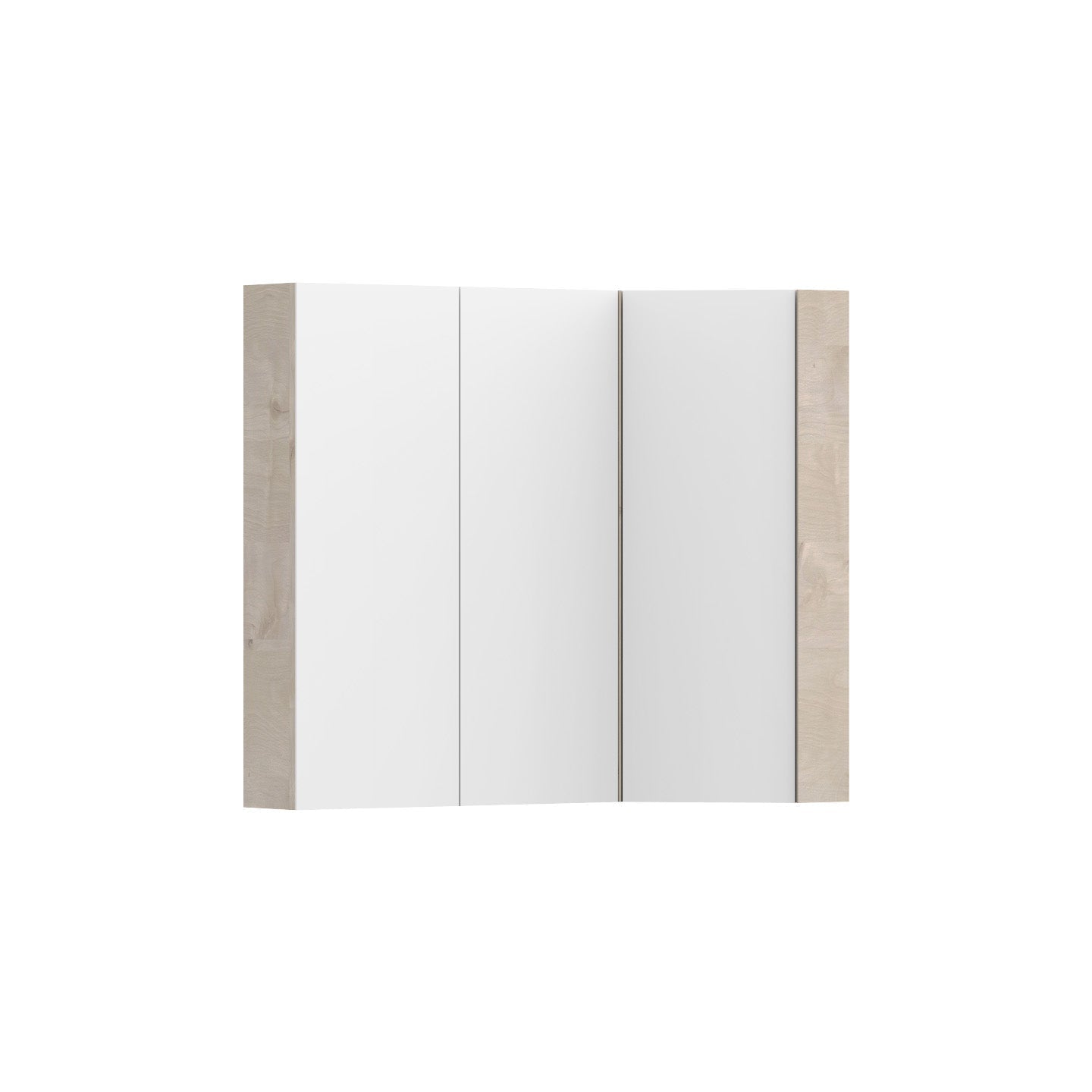 ADP Glacier Offset Corner Shaving Cabinet