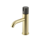 Meir X Nood Co. Alchemy Series Progressive Basin Mixer, Tiger Bronze/Mid Tone Grey