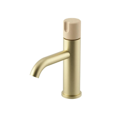 Meir X Nood Co. Alchemy Series Progressive Basin Mixer, Tiger Bronze/Nood