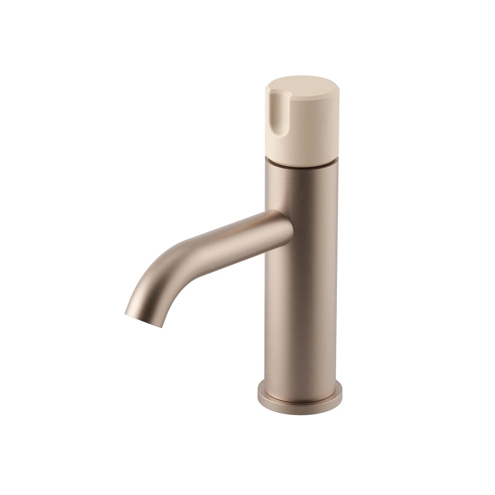 Meir X Nood Co. Alchemy Series Progressive Basin Mixer, Champagne/Mushroom