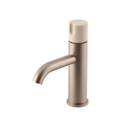 Meir X Nood Co. Alchemy Series Progressive Basin Mixer, Champagne/Mushroom