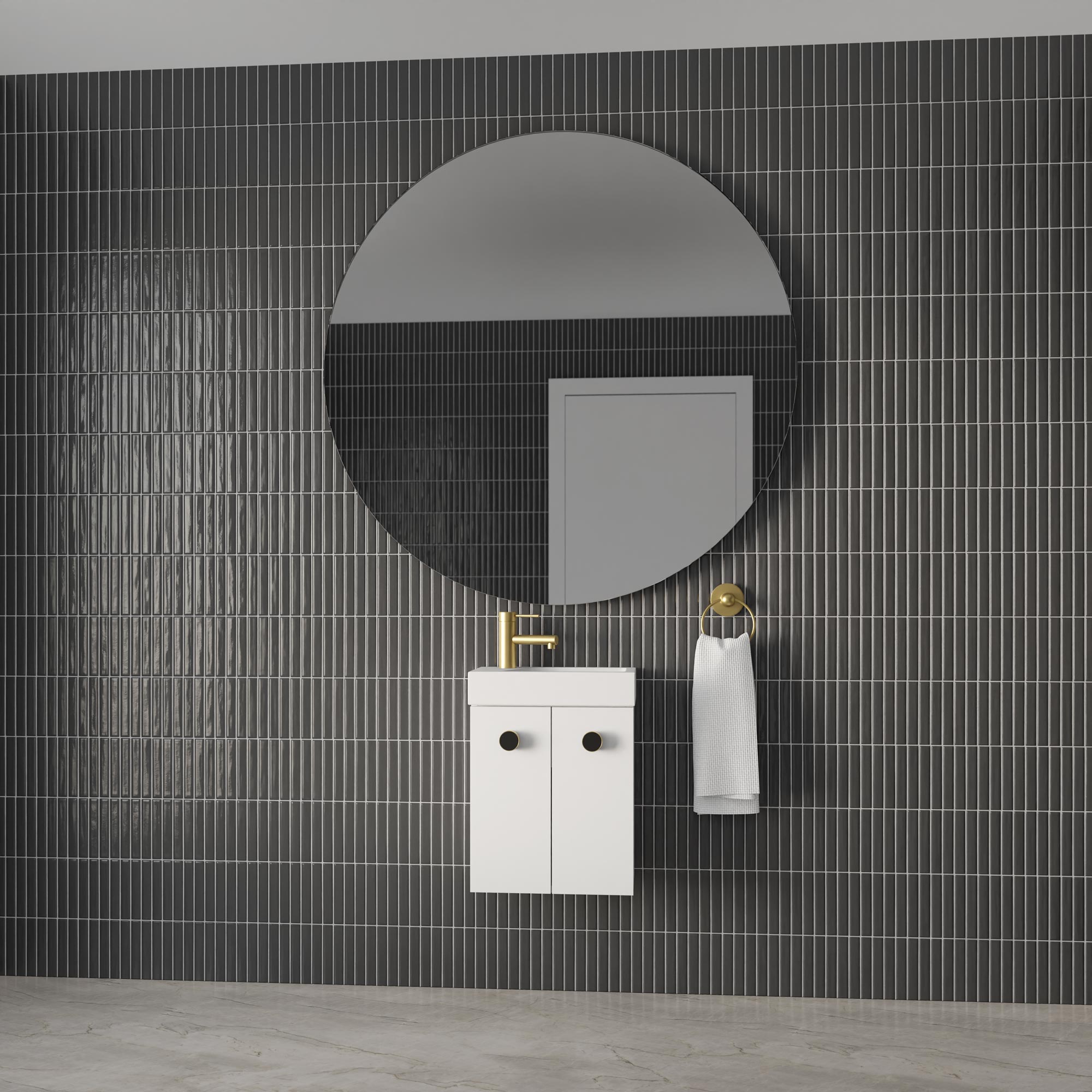 Marquis AstiBaby Compact Small Space Vanity