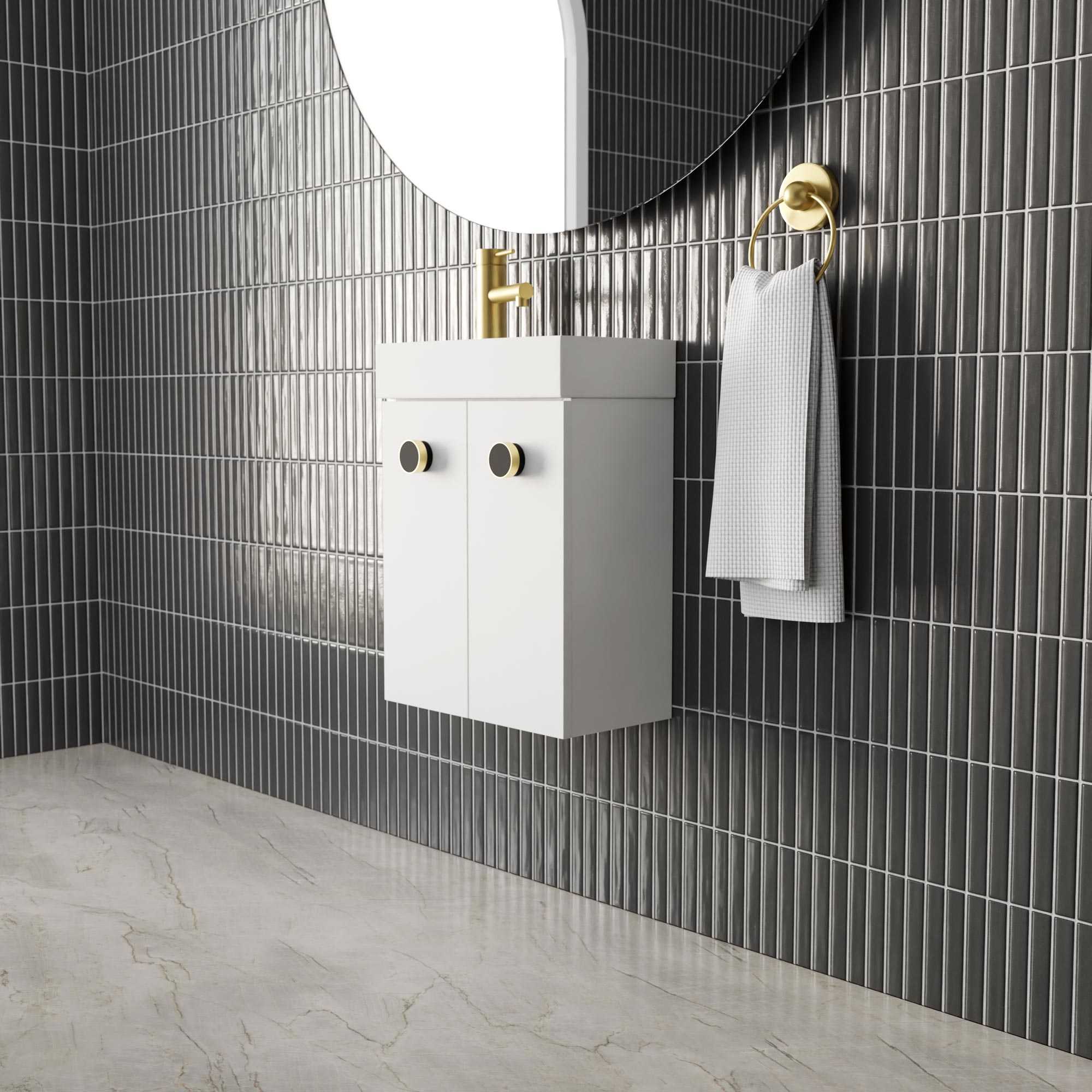 Marquis AstiBaby Compact Small Space Vanity