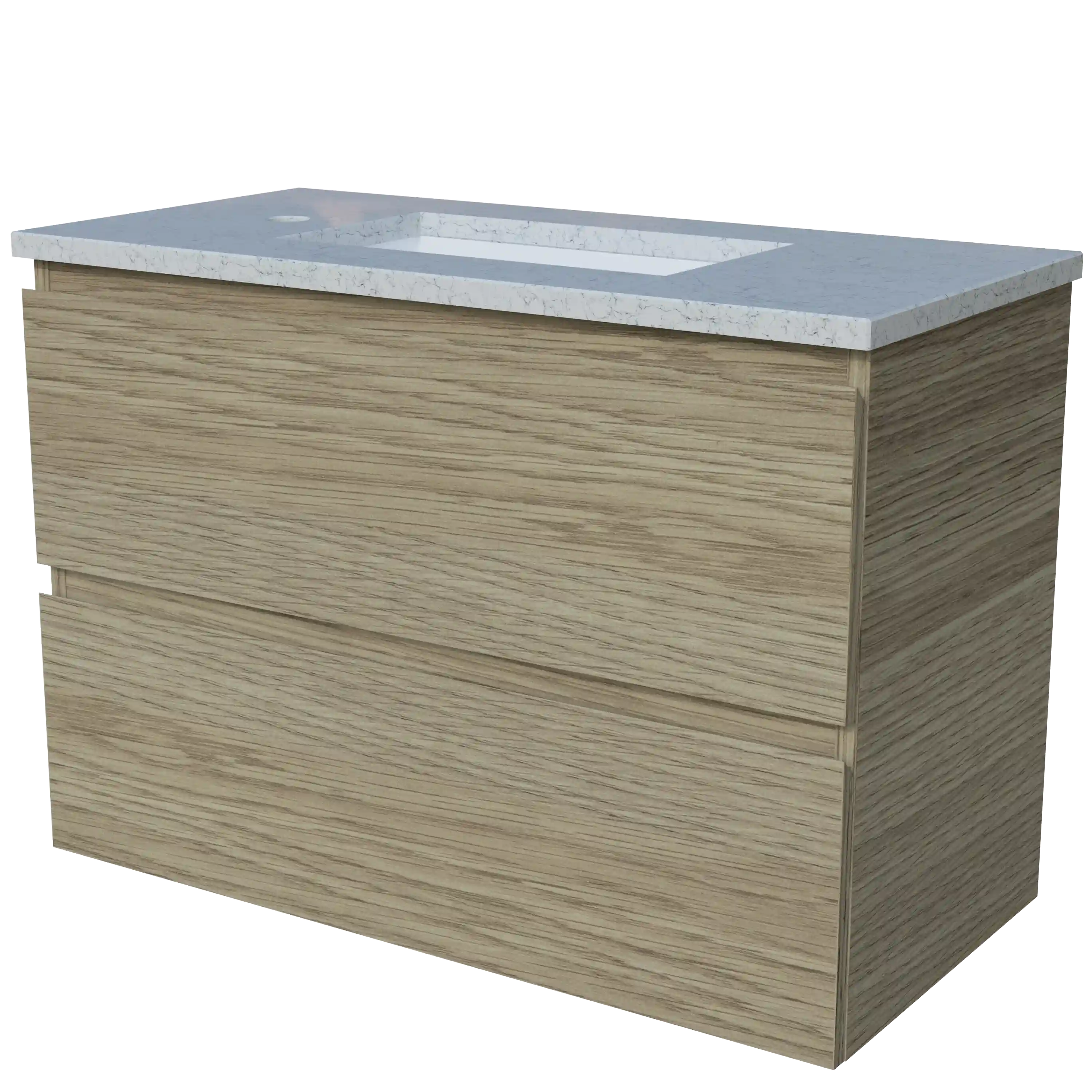 Timberline Bille Compact Small Space Wall Hung Vanity