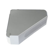 Fienza Hidden Storage Corner Shower Shelf, White