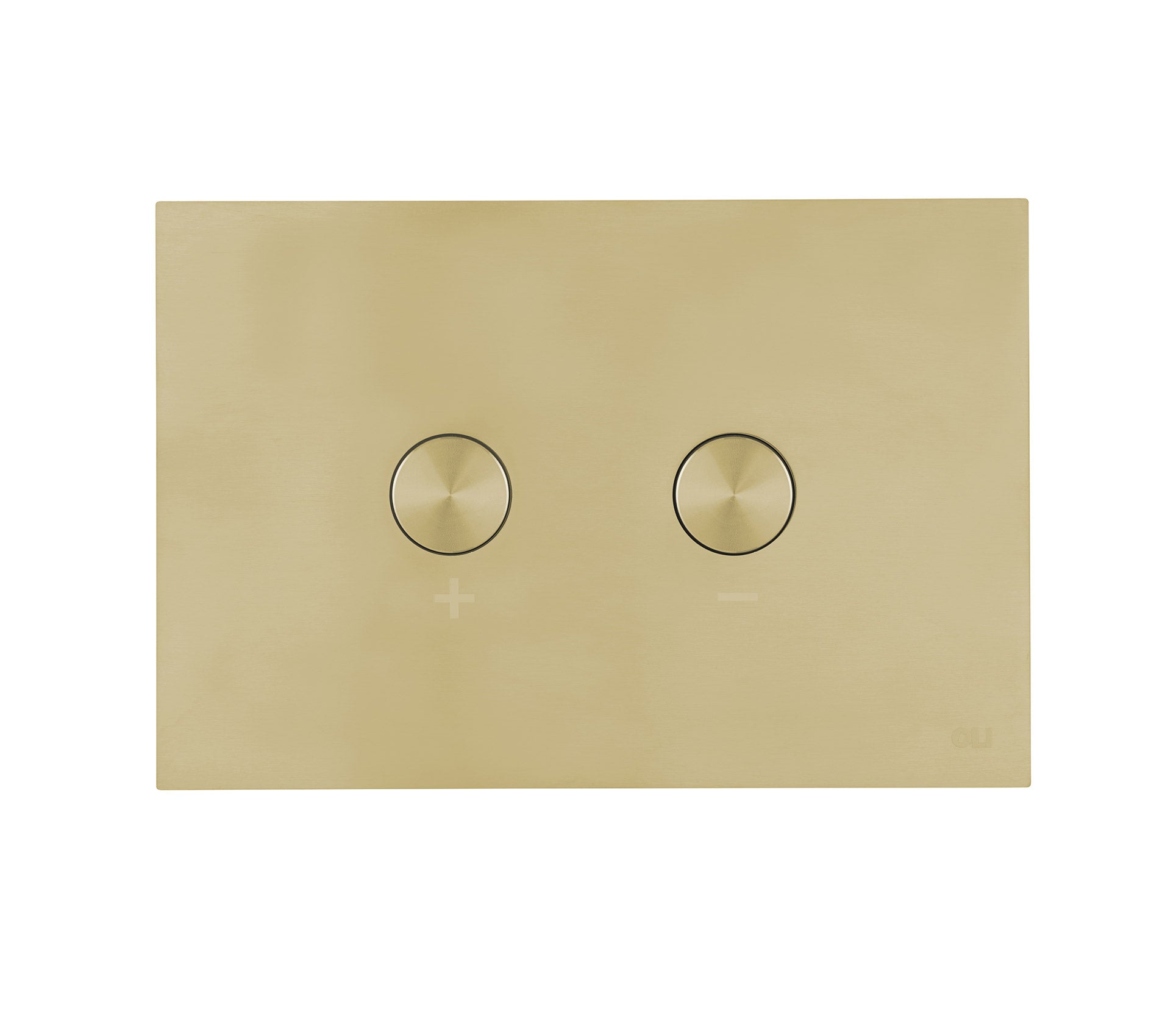 Blink - Flush Button - Light Brass