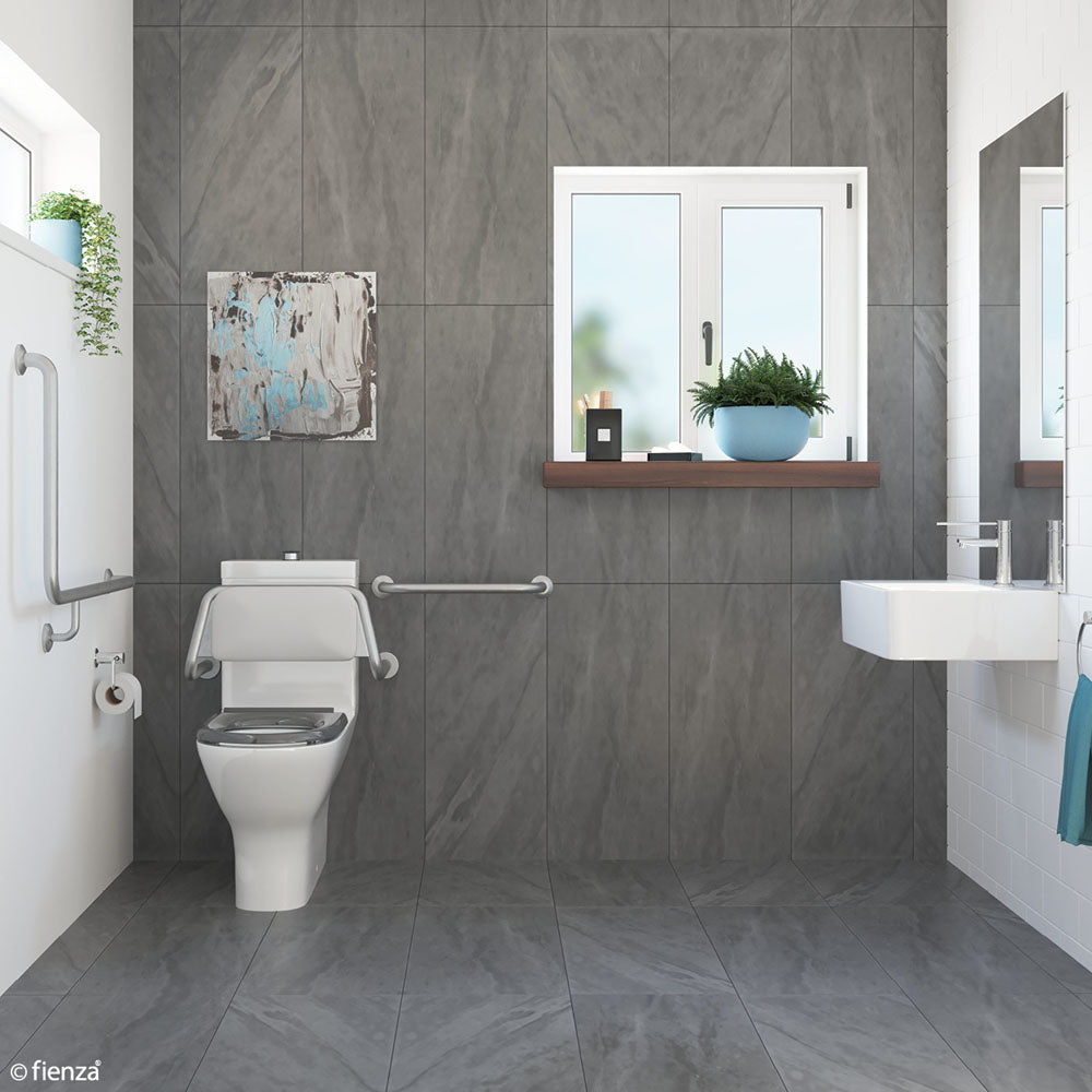 Fienza Accessible Delta Care Kit Left Rail Right Basin