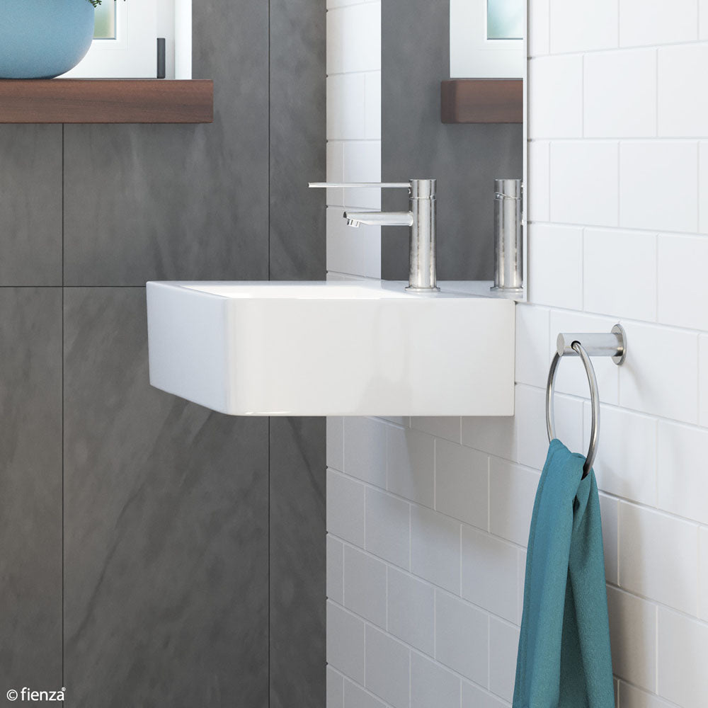 Fienza Accessible Delta Care Kit Left Rail and Basin