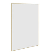 Thermogroup Carson Rectangle Framed Mirror - 900x750mm, Gold