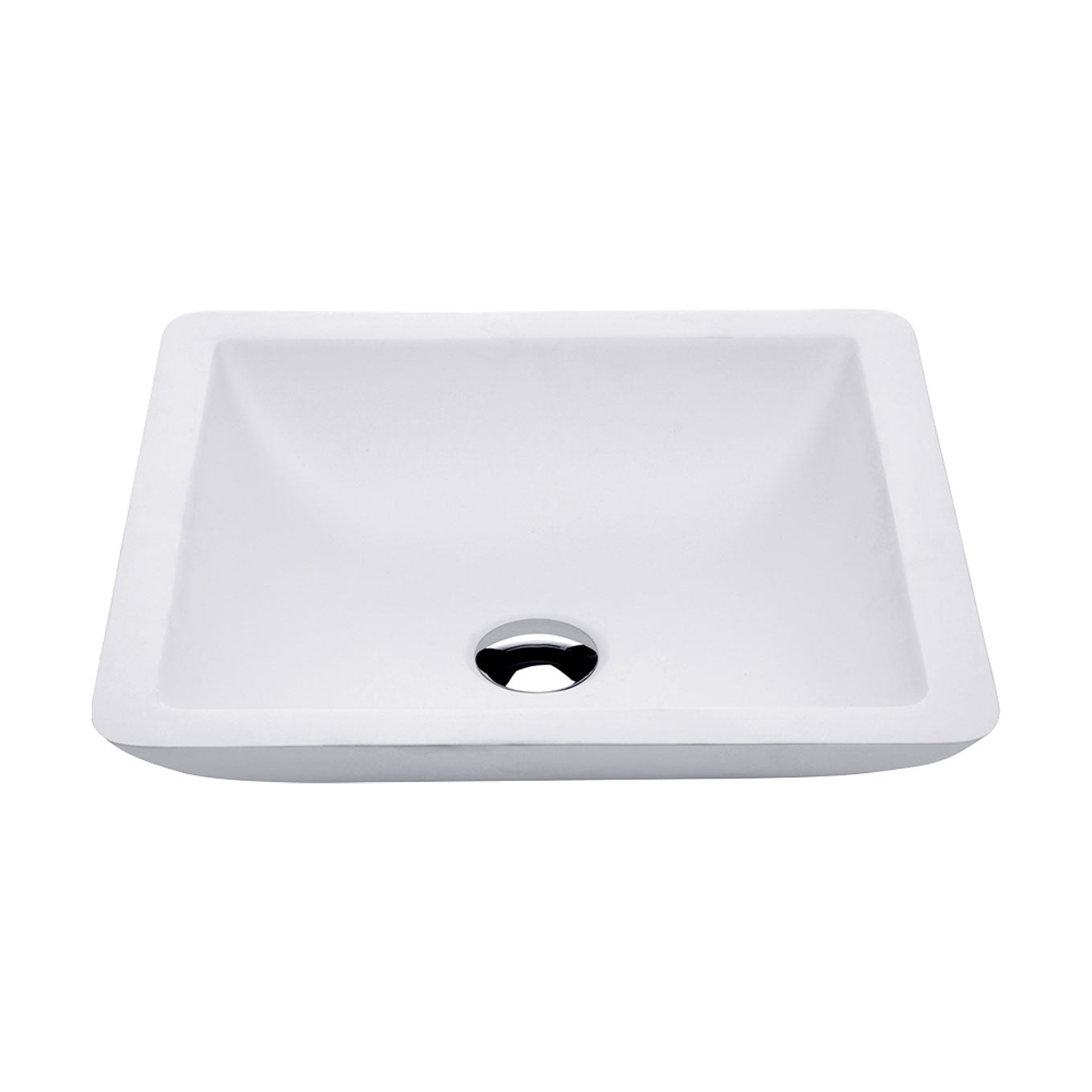 Fienza Classique 420 Stone Basin 420 x 420 x 105mm, Matte White