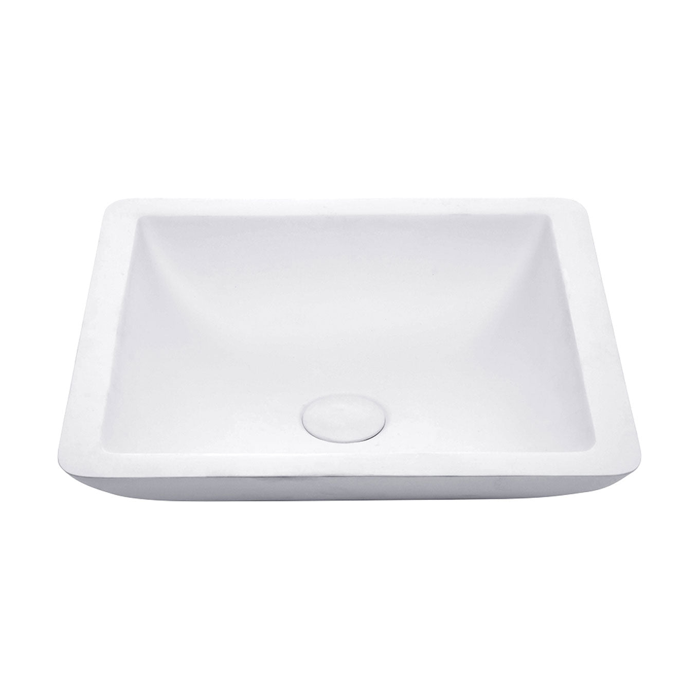 Fienza Classique 420 Stone Basin 420 x 420 x 105mm, Matte White