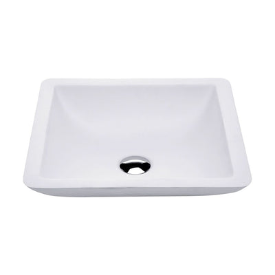 Fienza Classique 420 Stone Basin 420 x 420 x 105mm, Matte White