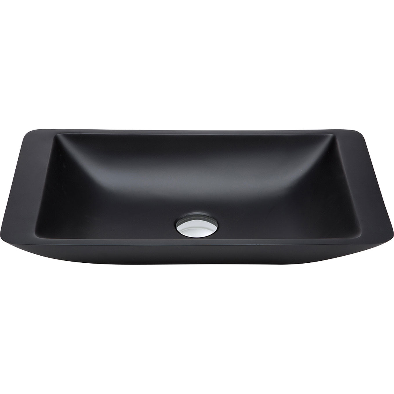 Fienza Classique 600 Stone Basin 600 x 345 x 105mm, Matte Black