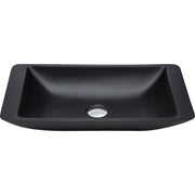 Fienza Classique 600 Stone Basin 600 x 345 x 105mm, Matte Black