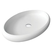 Fienza Antonia Above Counter Solid Surface Basin, Matte White