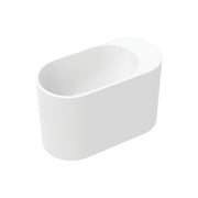 Fienza Ari Wall Hung Solid Surface Basin NTH 450 x 220 x 280mm, Matte White