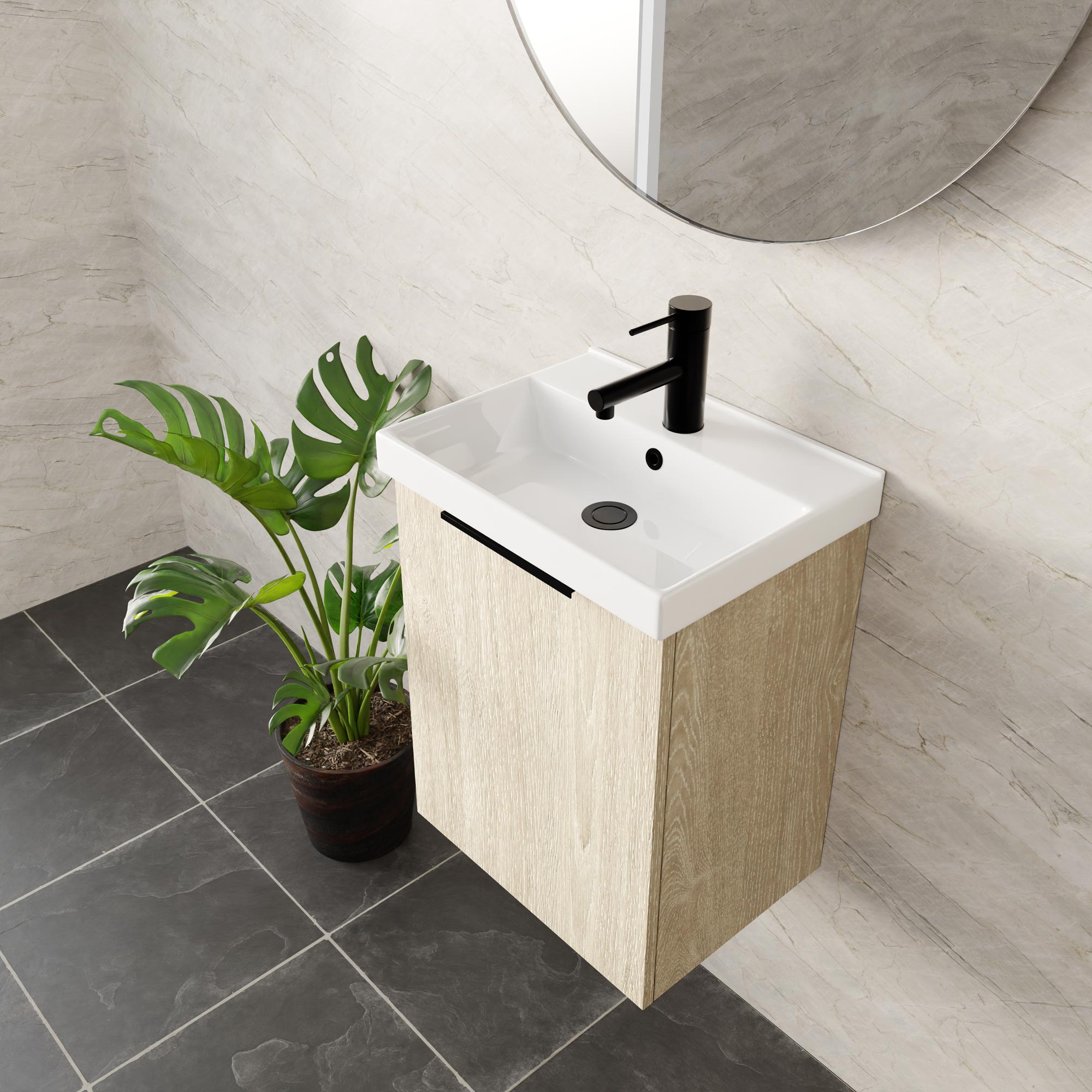 Marquis Caleta Compact Small Space Vanity