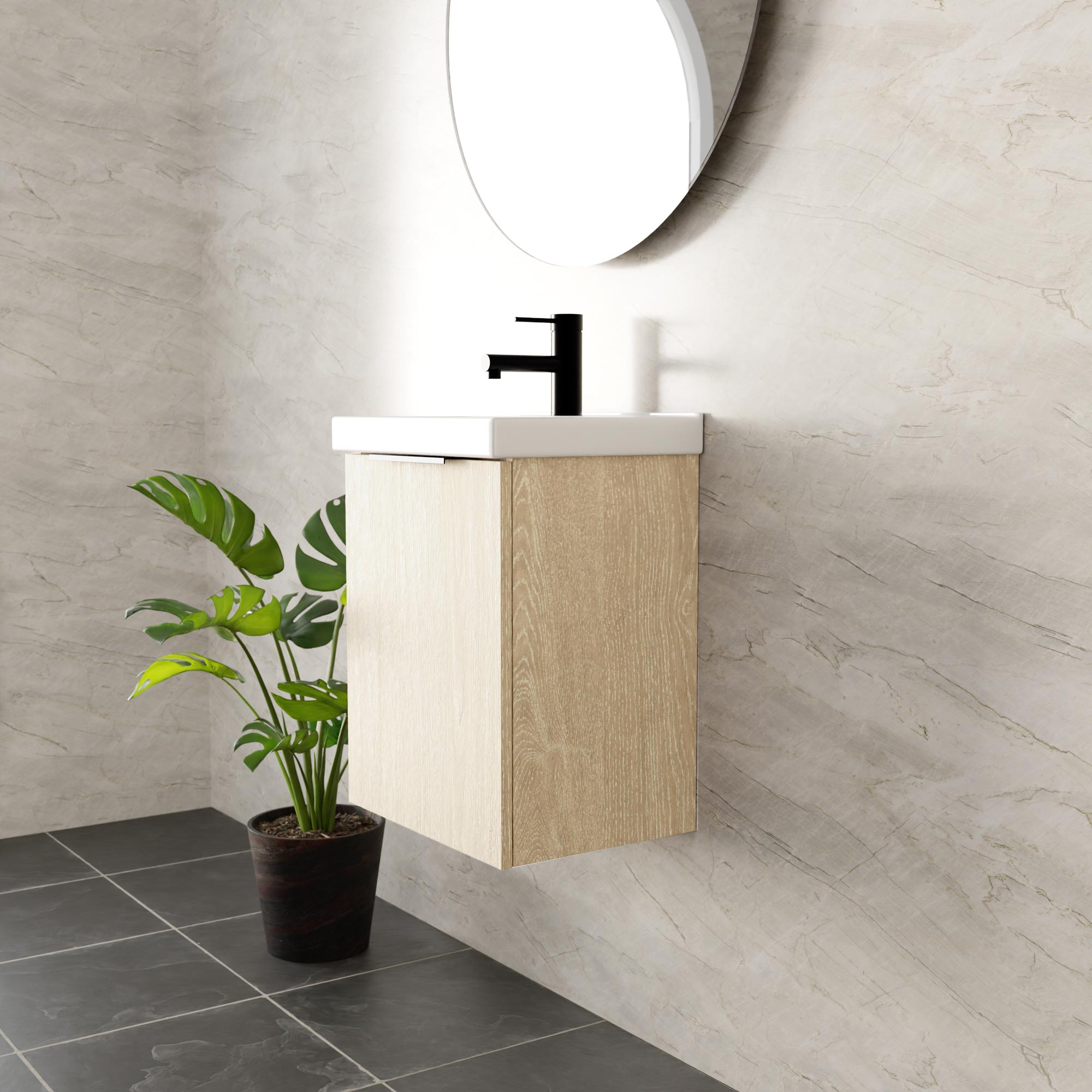 Marquis Caleta Compact Small Space Vanity