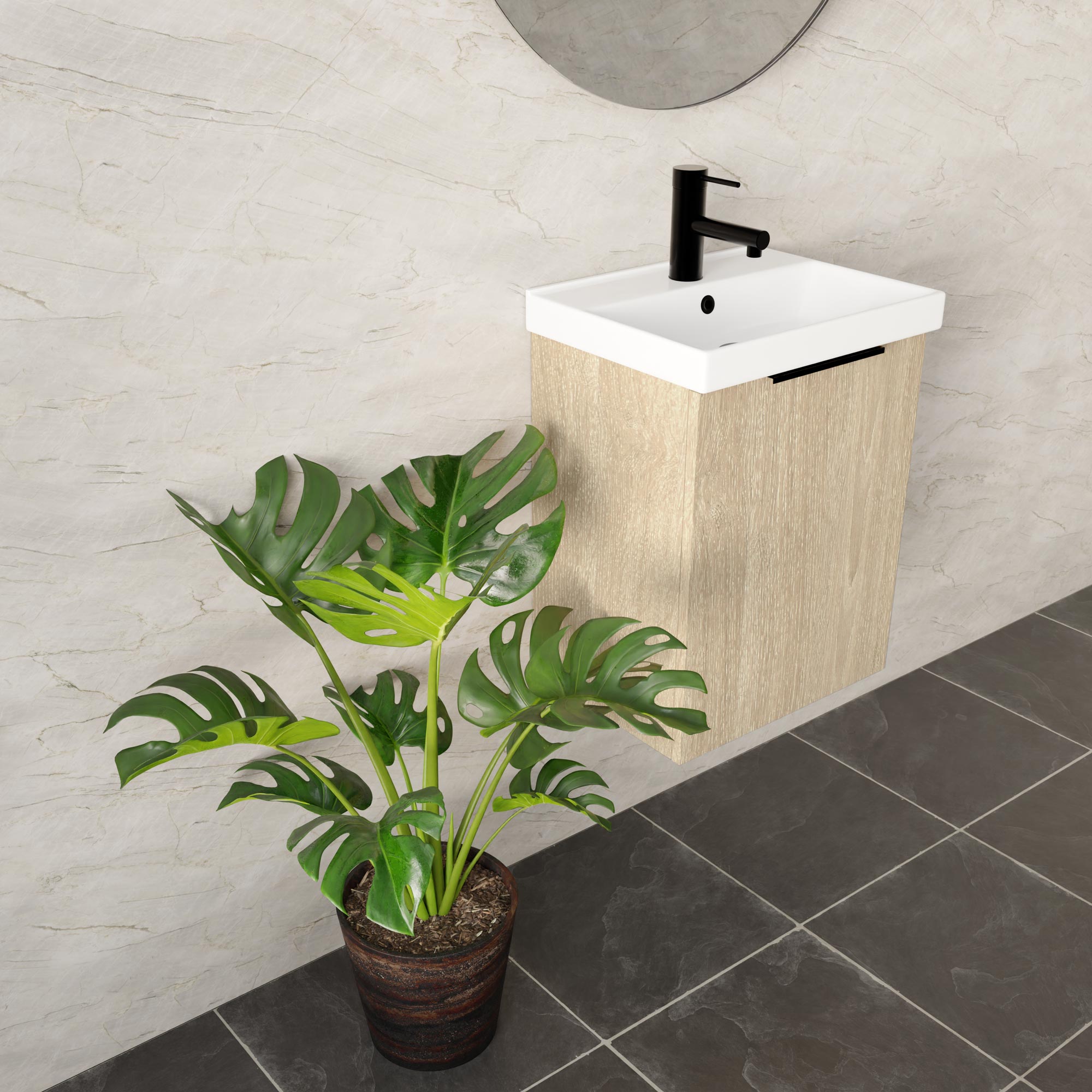 Marquis Caleta Compact Small Space Vanity