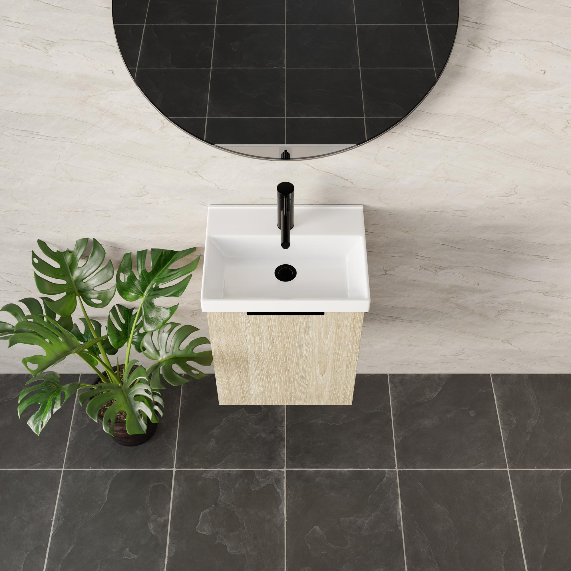 Marquis Caleta Compact Small Space Vanity