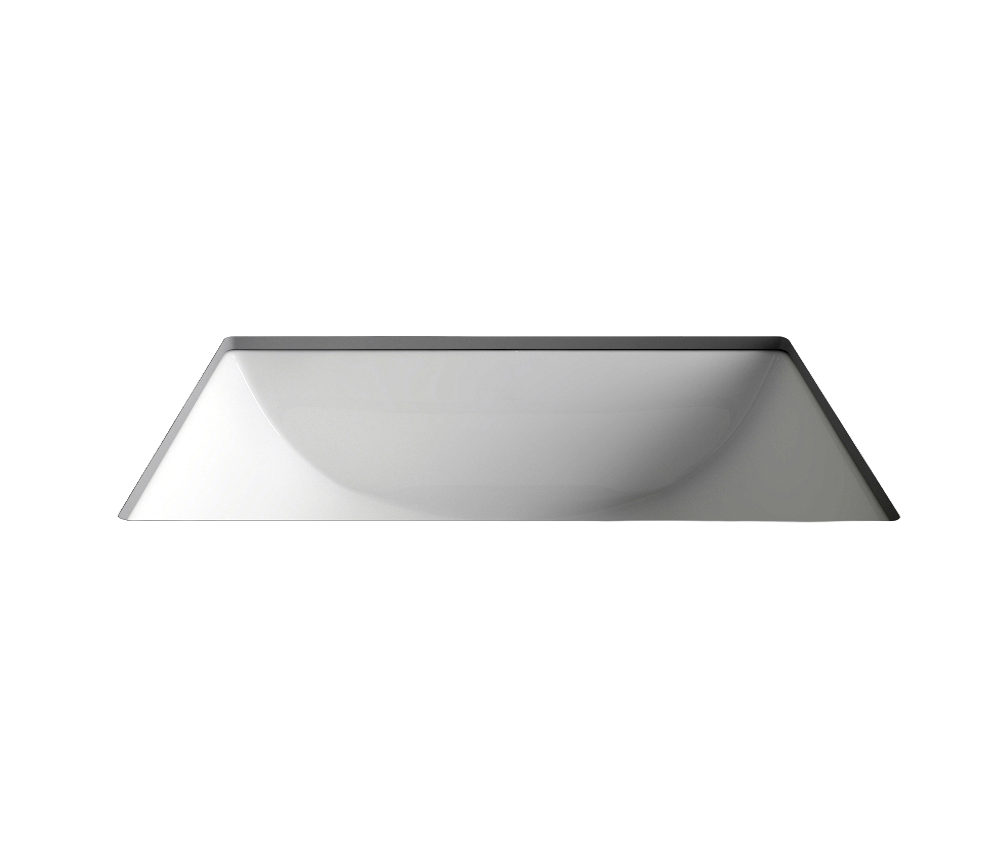 Studio Bagno Cattura Rectangular Undercounter, Gloss White