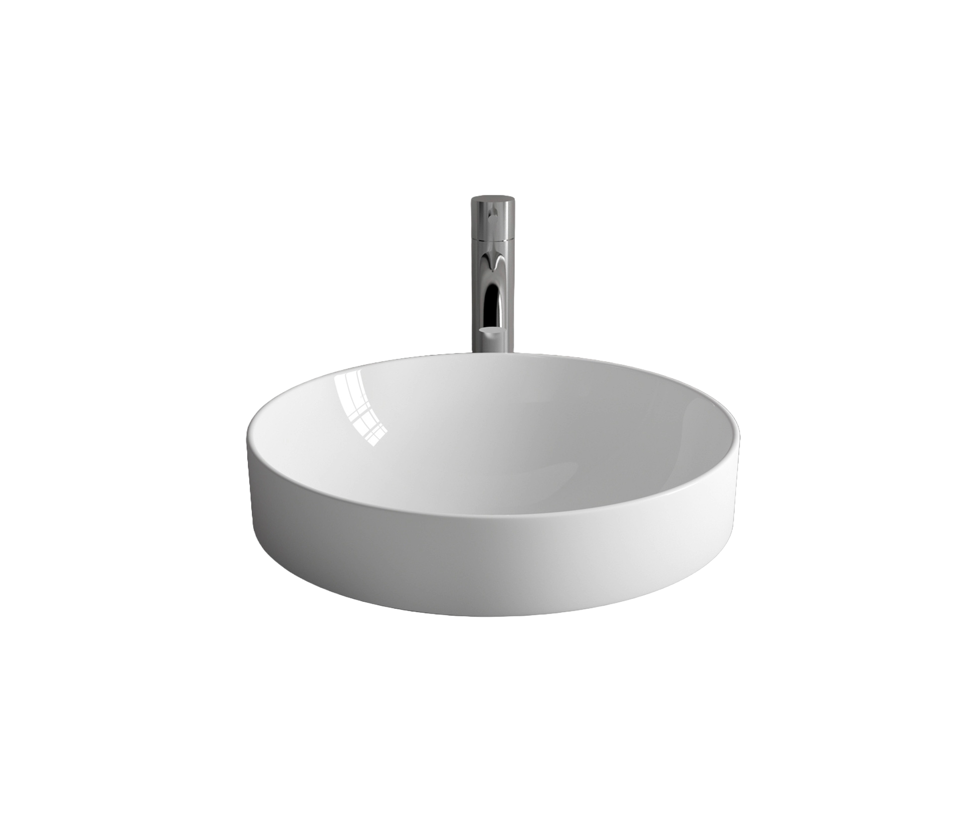 Studio Bagno Cattura Round Inset, Gloss White