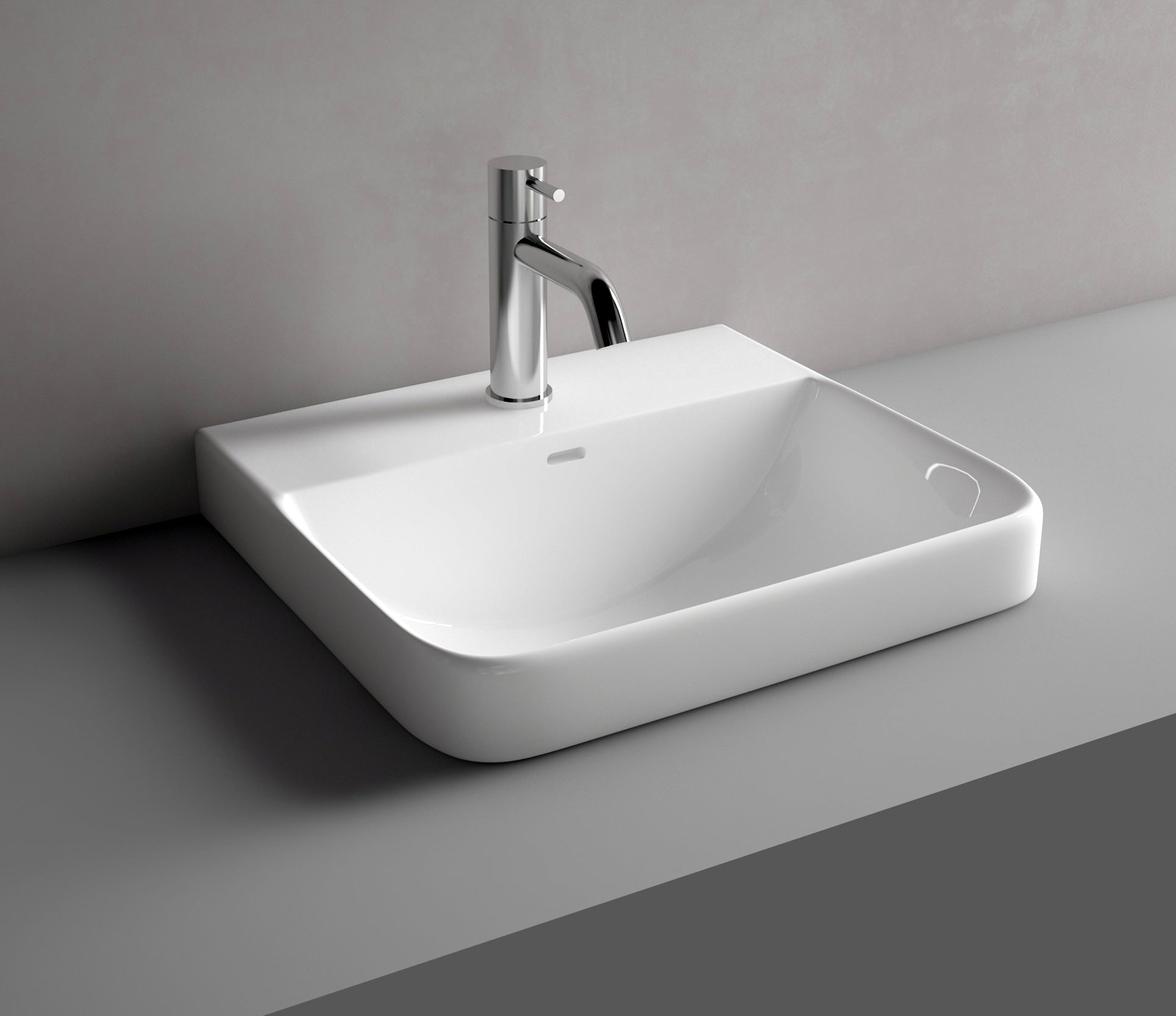 Studio Bagno Cowal Two Inset, Gloss White