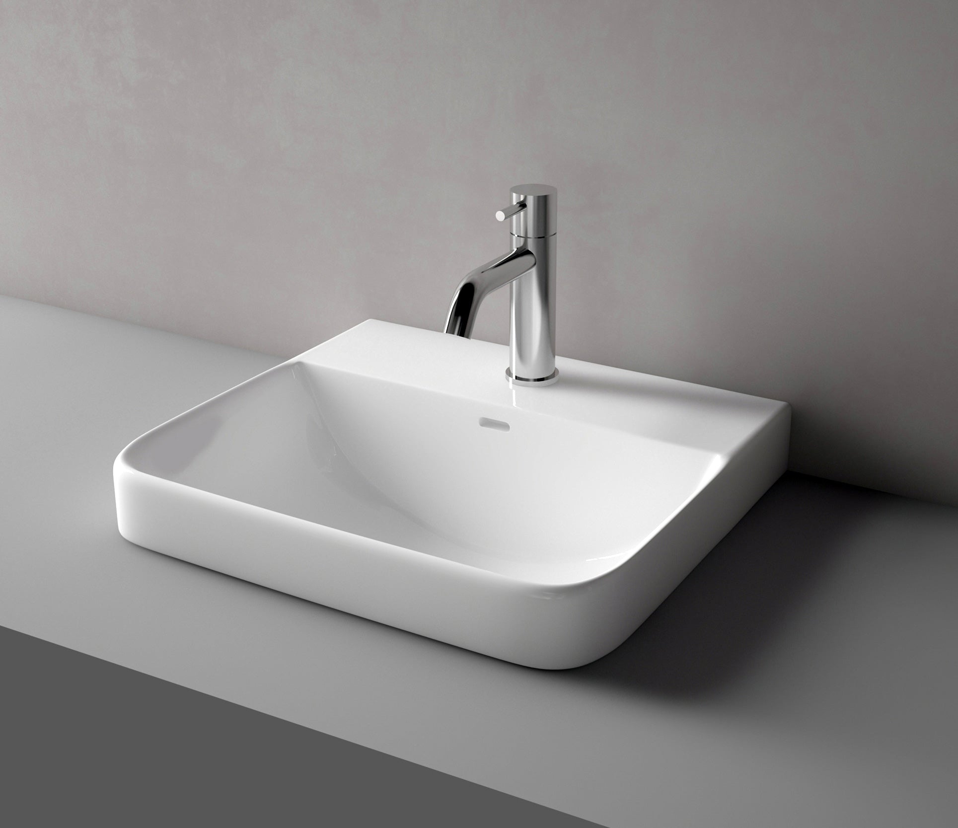 Studio Bagno Cowal Two Inset, Gloss White