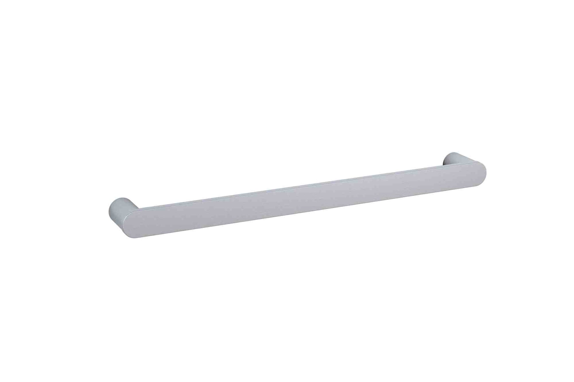 Thermogroup Thermorail Flat Pill Single Rail 632x40x70mm 13Watts - Brushed - Includes Transformer, Brushed Stainless Steel