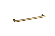 Thermogroup Thermorail Round Single Rail 632x32x100mm 18Watts - Includes Transformer, Brushed Brass