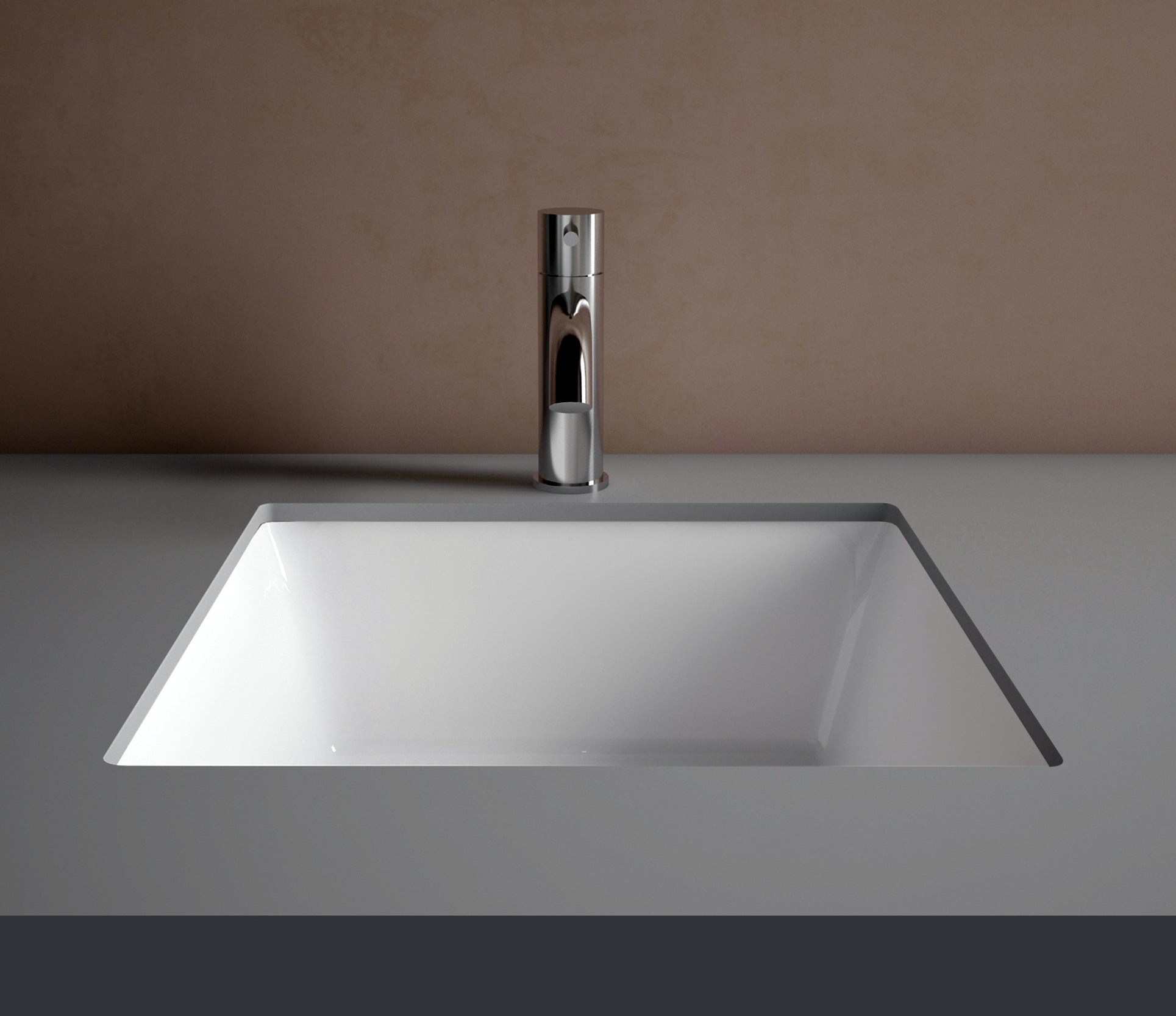 Studio Bagno Edge 40 Undercounter, Gloss White