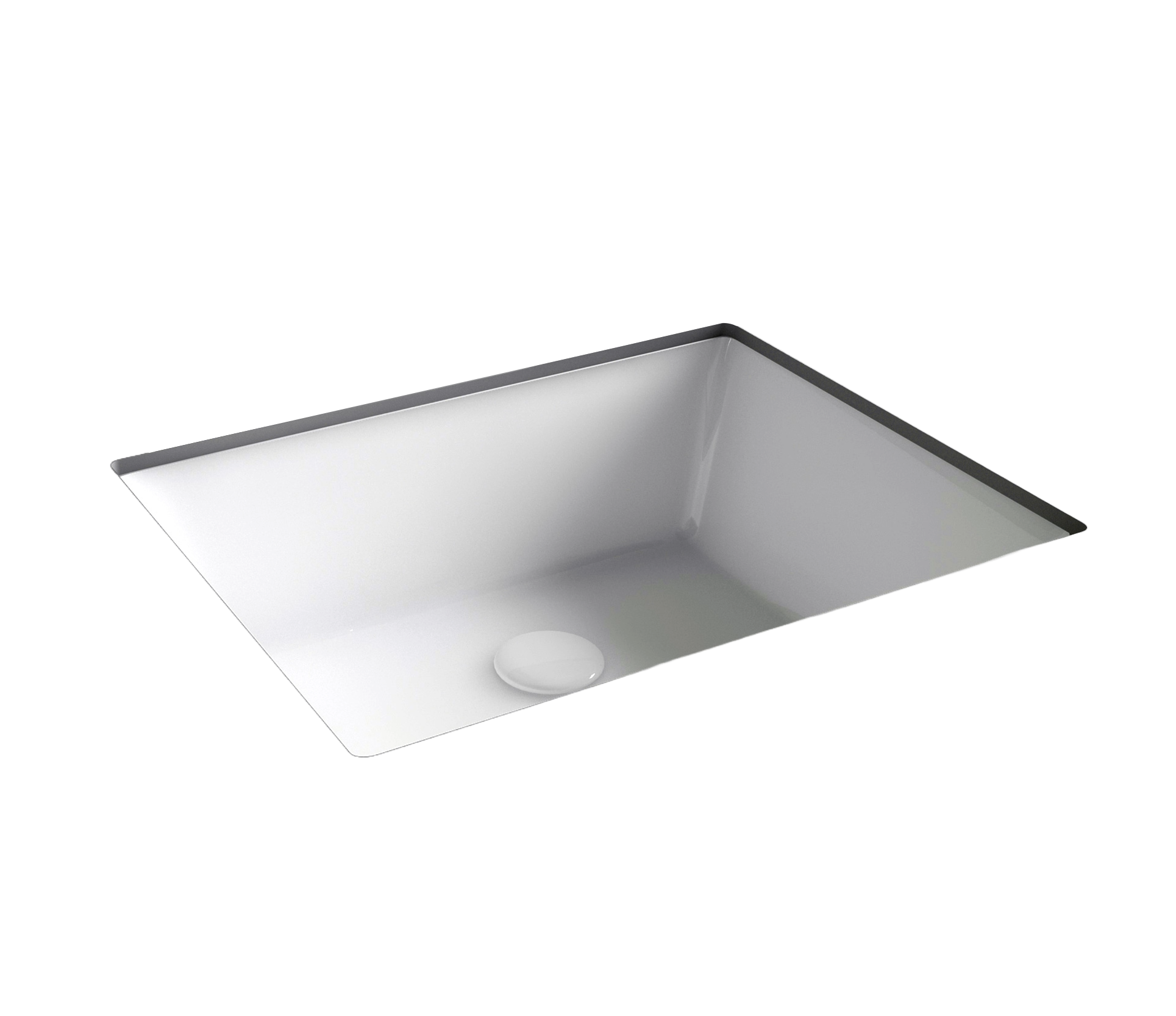Studio Bagno Edge 50 Undercounter, Gloss White
