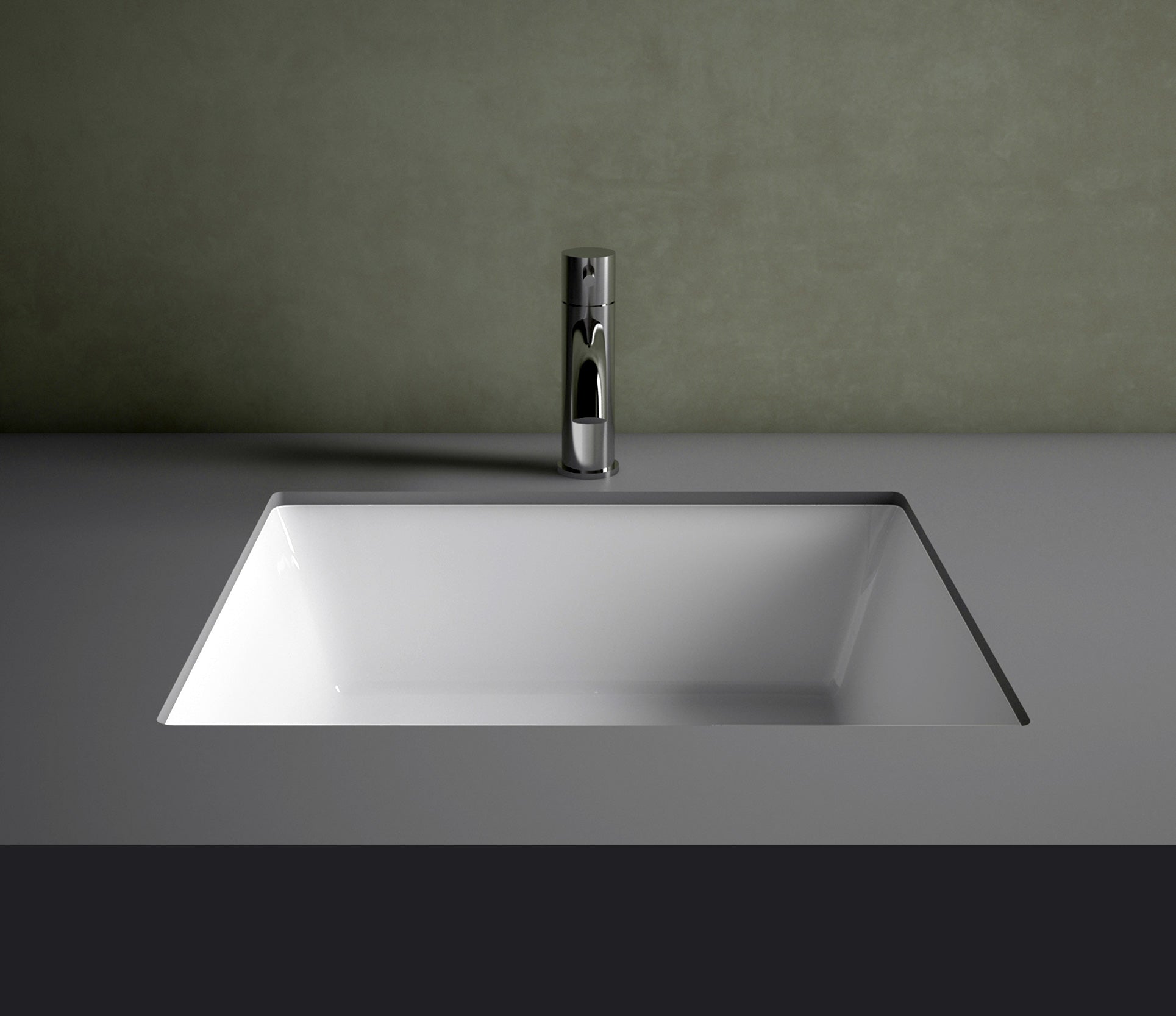 Studio Bagno Edge 50 Undercounter, Gloss White