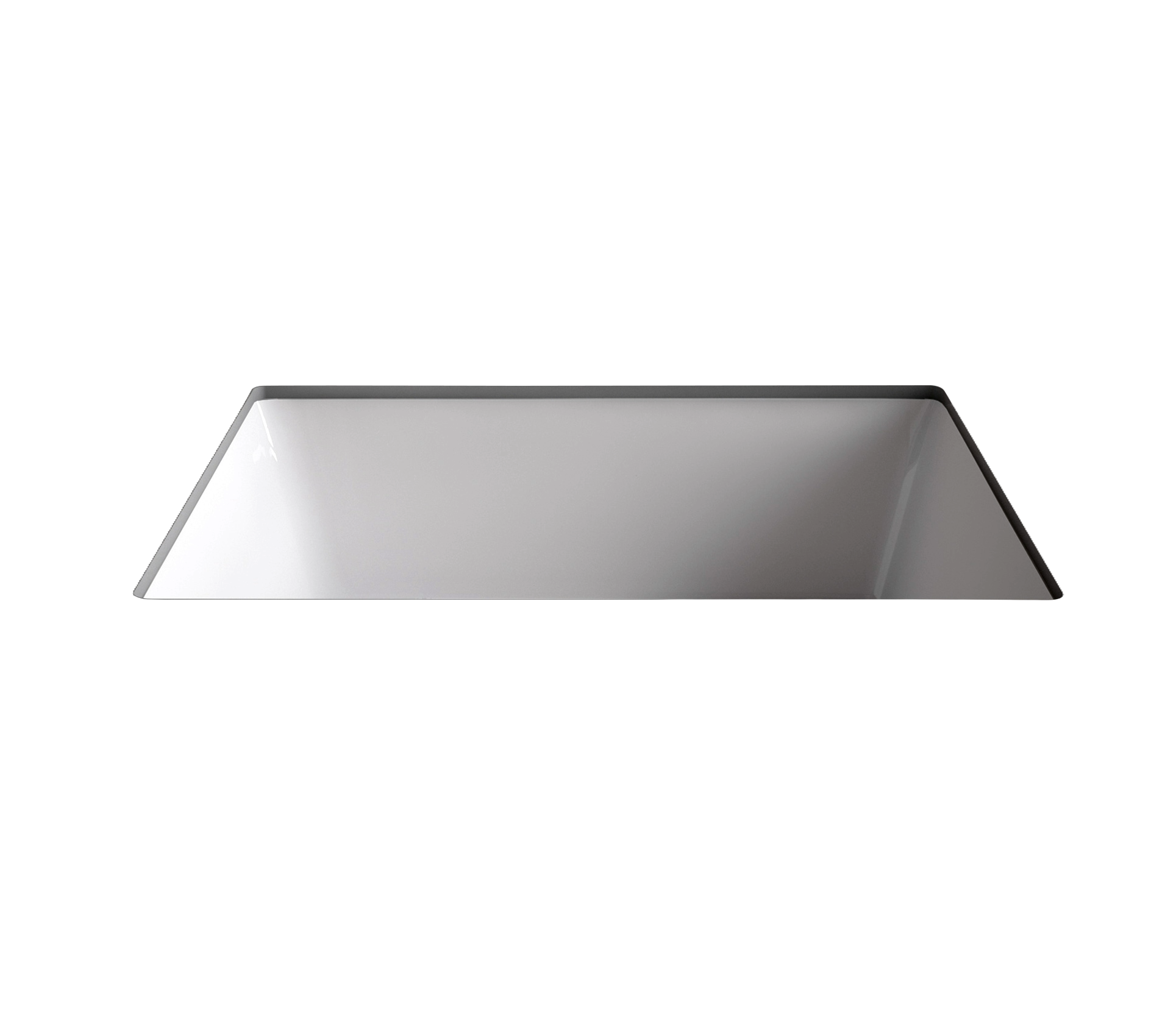 Studio Bagno Edge 54 Undercounter Basin, Gloss White