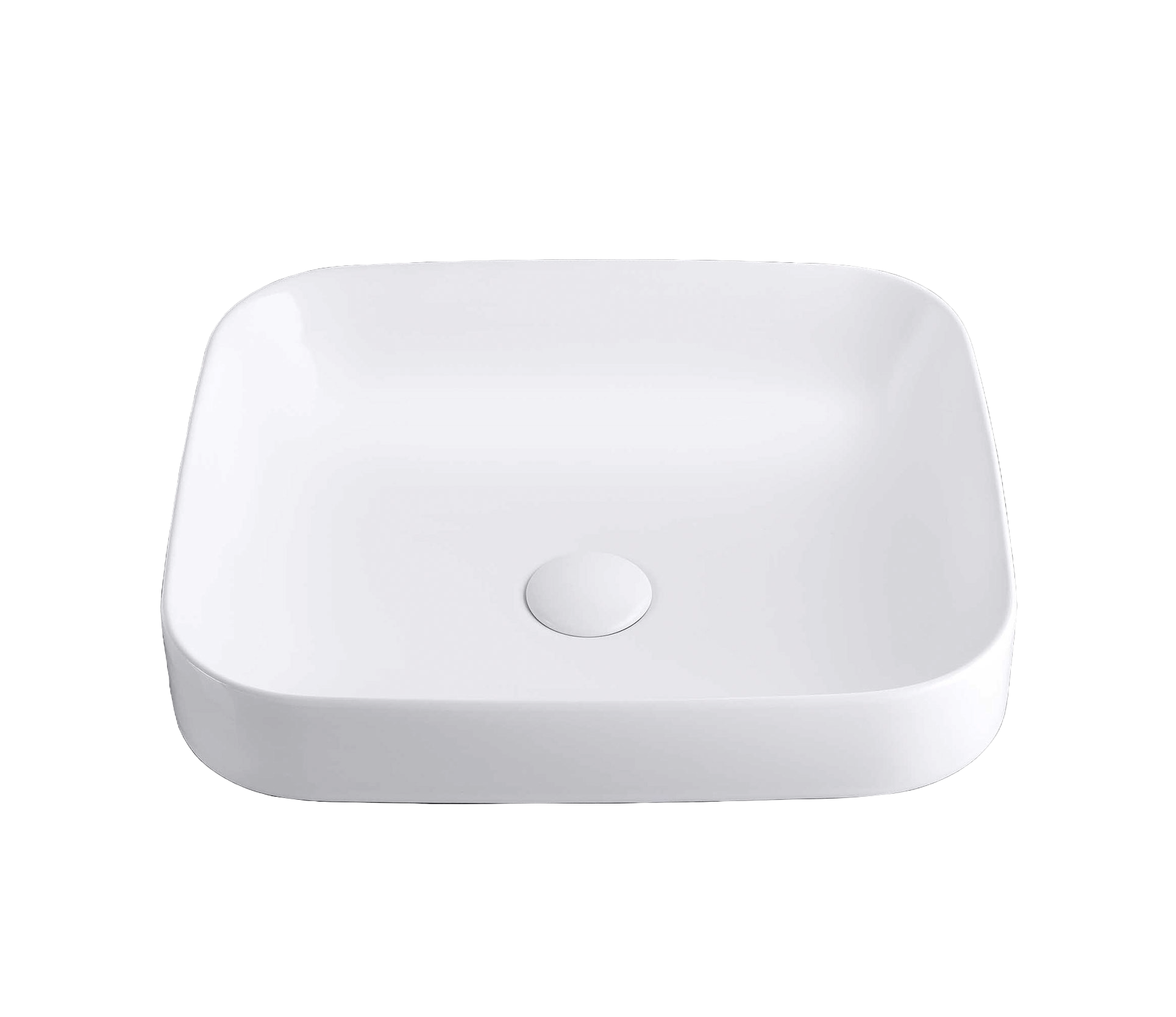 Studio Bagno Element 45 Bench Basin, Gloss White
